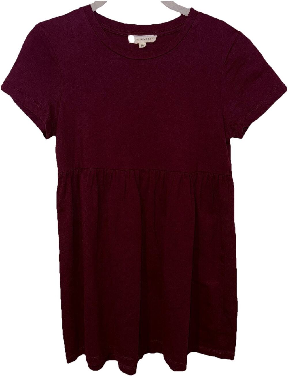 Pac Sun Garnet Baby Doll Dress Size XS NWOT